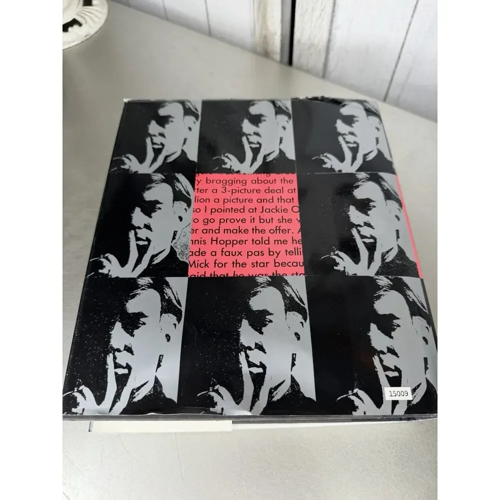 Vintage THE ANDY WARHOL DIARIES 1989 HC DJ Warner Books 1st Printing